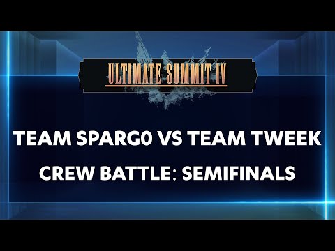 Team Sparg0 vs Team Tweek: Crew Battle Semifinals - Smash Ultimate Summit 4