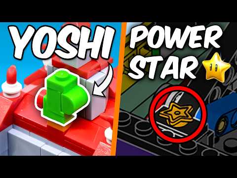 24 Small Details You MISSED in LEGO Mario!