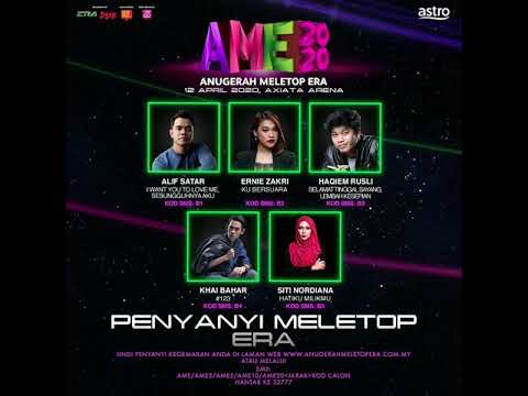 Undi Siti Nordiana | Anugerah Meletop ERA 2020