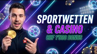 Sportwetten Schweiz — Casino & Bonus bis CHF 1'500 ⚽🎰