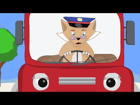 Hjulene på bussen 4k - norsk sang for de minste/ baby/ barn