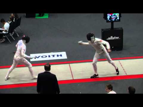 Heidenheim_2013_Men_Epee_T32_piste_red_04_BERAN_Jiri_CZE_vs_JUNG_Jinsun_KOR