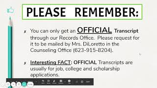 ACCESSING Your Transcript   Student VUE   Google Slides