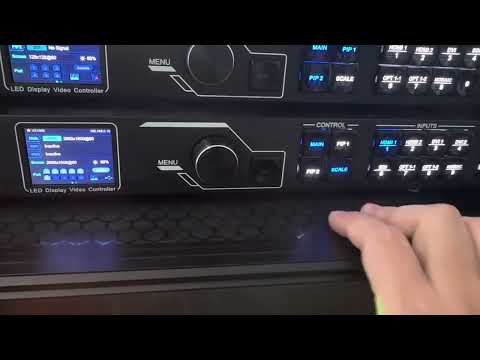 How to use Novastar VX1000 and VX600/VP6 to setup led screen