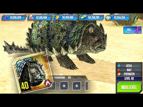Panochthus Level 40 | Jurassic World The Game