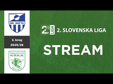 Nafta 1903 - Krka | 3. krog 2. SNL 2025/26 | Stream