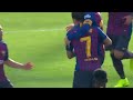Lionel Messi Volley Goal vs Sevilla ● Hattrick