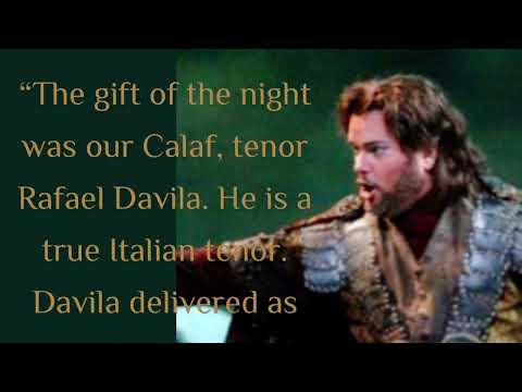 Nessun dorma - Rafael Dávila Reviews - aria ópera