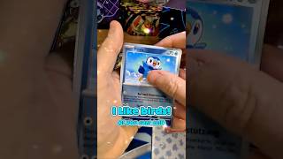 Okay… THAT surprised me 😱 #pokemoncards #pokemon #shorts #tcg #unboxing #asmr #budgies #cardopening