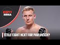 Sergei Pavlovich should sit out until he fights for the title – Din Thomas | UFC Post Show