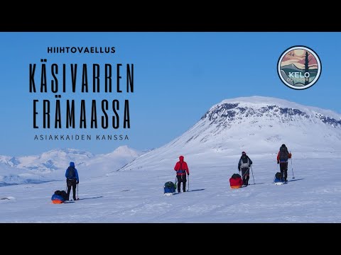 Hiihtovaellus Käsivarren erämaassa - Keväthankivaellus asiakkaiden kanssa