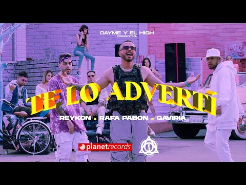 Video thumbnail for Te Lo Advertí