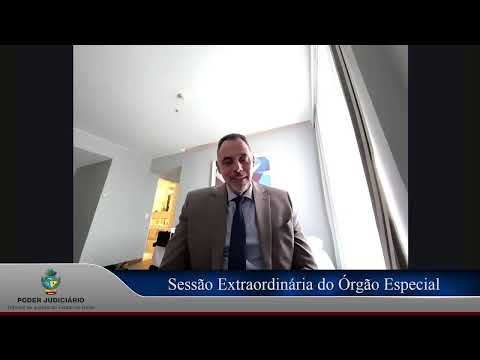 TJGO- Órgão Especial- Sessão Extraordinária AO VIVO- 29/10/2025 às 10h Edital 14 Cargo Desembargador
