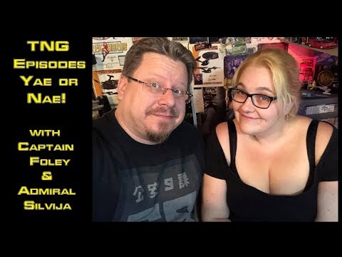 TNG episodes Yae or Nae with Admiral Silvija and Captain Foley