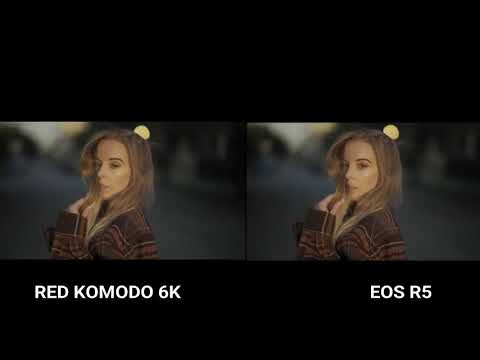 Comparing Canon EOS R5 vs RED Komodo 6K