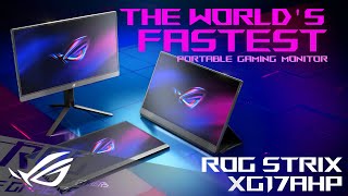 Video 0 of Product ASUS ROG Strix XG17 17-in Portable Gaming Monitor (XG17AHP & XG17AHPE)