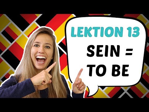 GERMAN LESSON 13: USEFUL German verbs: The Verb TO BE in GERMAN