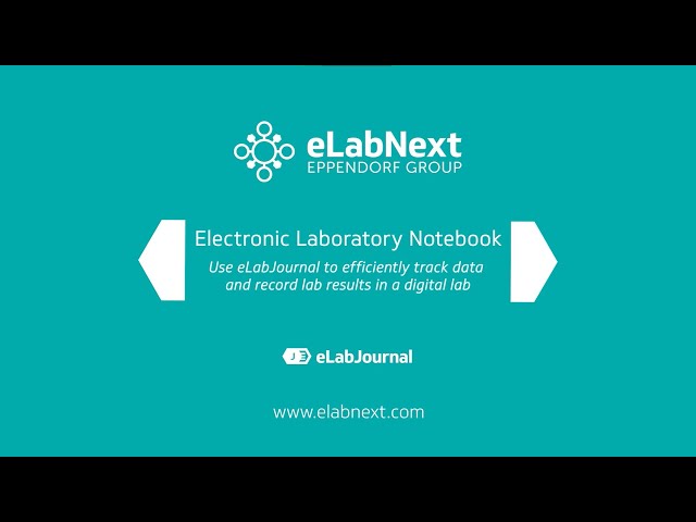 eLabJournal - Ihr elektronisches Laborbuch