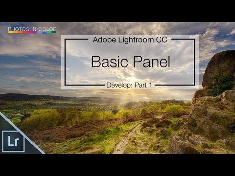 Lightroom 6 / CC Tutorial - Basic Panel Video