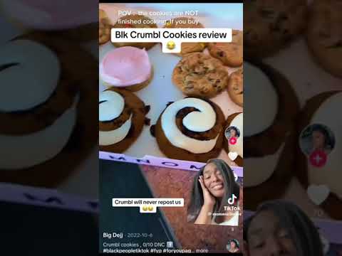 Black people crumble Cookies review (😂 must watch !!!￼)