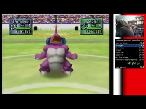 Blindfolded Pokemon Stadium 2 in 43:39