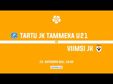 Tartu JK Tammeka U21 - Viimsi JK | Esiliiga