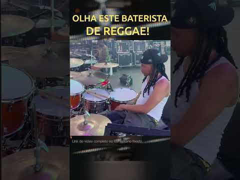 VEJA O Q este Baterista de Reggae FEZ AQUI!!!