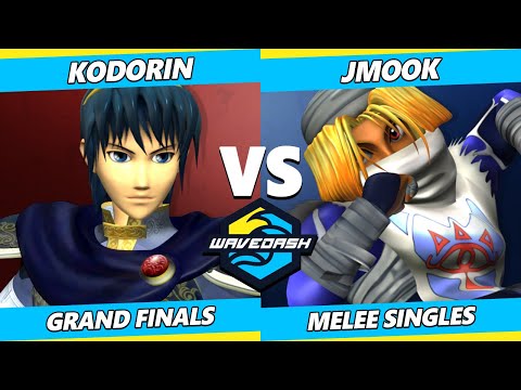 Wavedash 2023 GRAND FINALS - Jmook (Sheik) Vs. KoDoRiN (Marth) Smash Melee - SSBM
