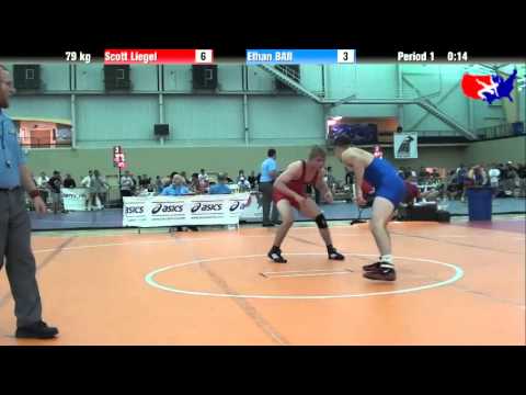 Scott Liegel vs. Ethan BAll at 2013 ASICS University Nationals - FS