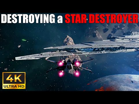 Star Wars Battlefront 2: A FULL LOBBY - Starfighter Assault Gameplay [PC 4K] - No Commentary