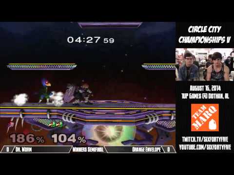 CCC5 - SSBM - WS - Dr. Worm vs Orange Envelope