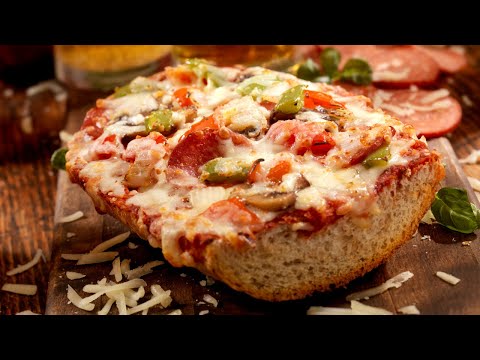 3 Ingredient Easy French Bread Pizza