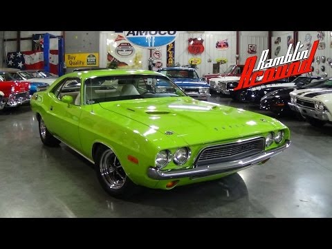 1973 Dodge Challenger 340 V8 Test Drive