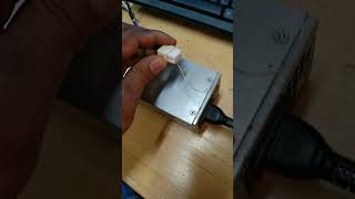 Download lagu How to Test your Desktop Power supply with the color black and green wire Connection if ok#short mp3