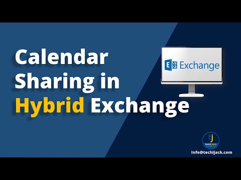 Sharing Calendar Between Exchange Online & Exchange On-Premises in Hybrid Exchange | Techi Jack