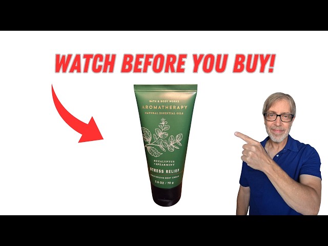 Vídeo relacionado con Bath & Body Works Aromatherapy Stress Relief Eucalyptus Spearmint Body Cream 8 oz / 226 g by Bath & Body Works