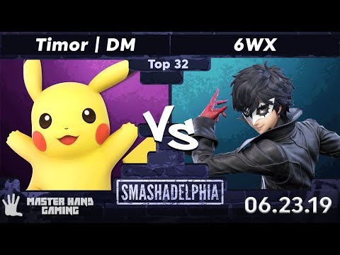 Smashadelphia 2019 - Timor | DM (Pikachu) vs. 6WX (Joker, Sonic) - Top 32