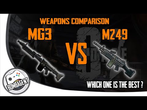 PUBG MG3 VS M249 Comparison | New Weapon | Update 8.2 | Sanhok Remaster | PUBG Decoy Grenade
