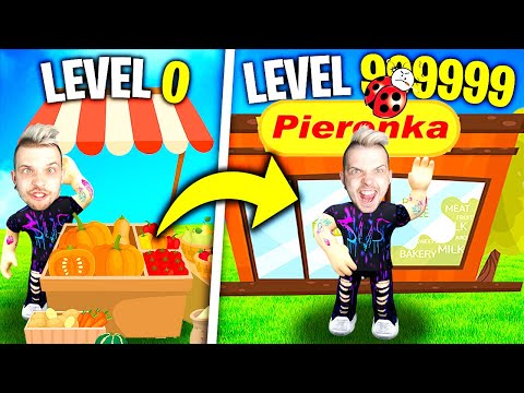 I BUILT THE BIGGEST GROCERY STORE IN ROBLOX - Mini Mart