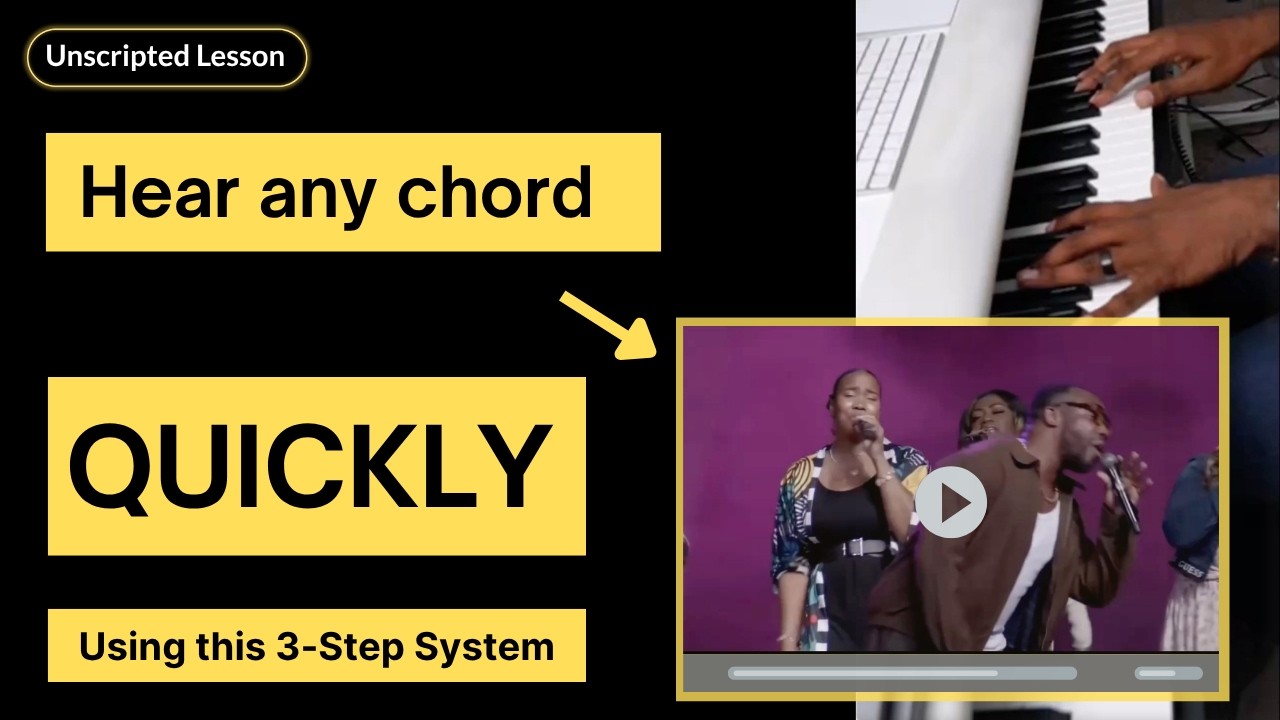 Pick up Gospel Songs Fast - not a tutorial. Let's build your ear