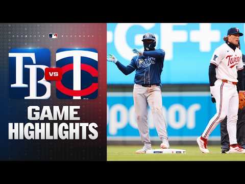 미네소타 VS 탬파베이 MLB 하이라이트