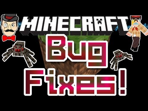 Minecraft BUG FIXES & Changes - Quick Guide for 1.2.4  !