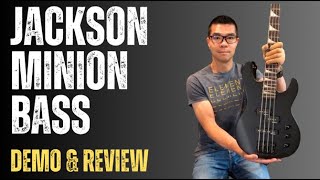 Video thumbnail for Jackson JS1X Minion Short Scale Bass - Demonstration and review by Jonathan Wong 458 Music