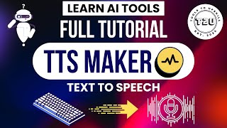 TTSMaker Full Tutorial | AI Text-to-Speech Tool | Create Natural-Sounding Voices Free | Nov 2024