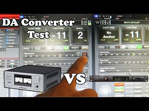 Lynx Hilo vs Apollo X6 - DA Converter Line Out Test