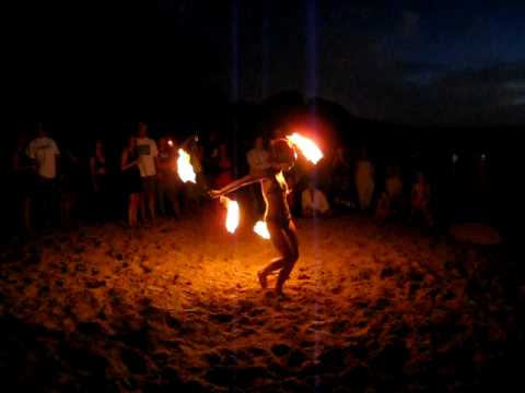 Littlebeach Firedance, Maui, Hawaii - USA