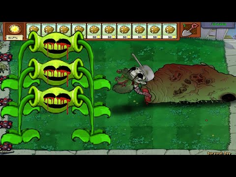 Plants Vs Zombies Hack - Doom Peashooter vs Horror Horrible zombies vs Horrible zombies