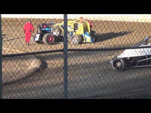 Wingless Sprints Roll Over Latrobe Speedway
