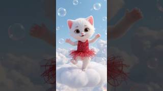 Download lagu 🌈 Tultul Cat Dancing in Bubble World 🫧 | #tultulai #aicatfunnydance mp3