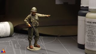 1/35 "Saving Private Ryan" Cpt. Miller Scale Model Painting Tutorial